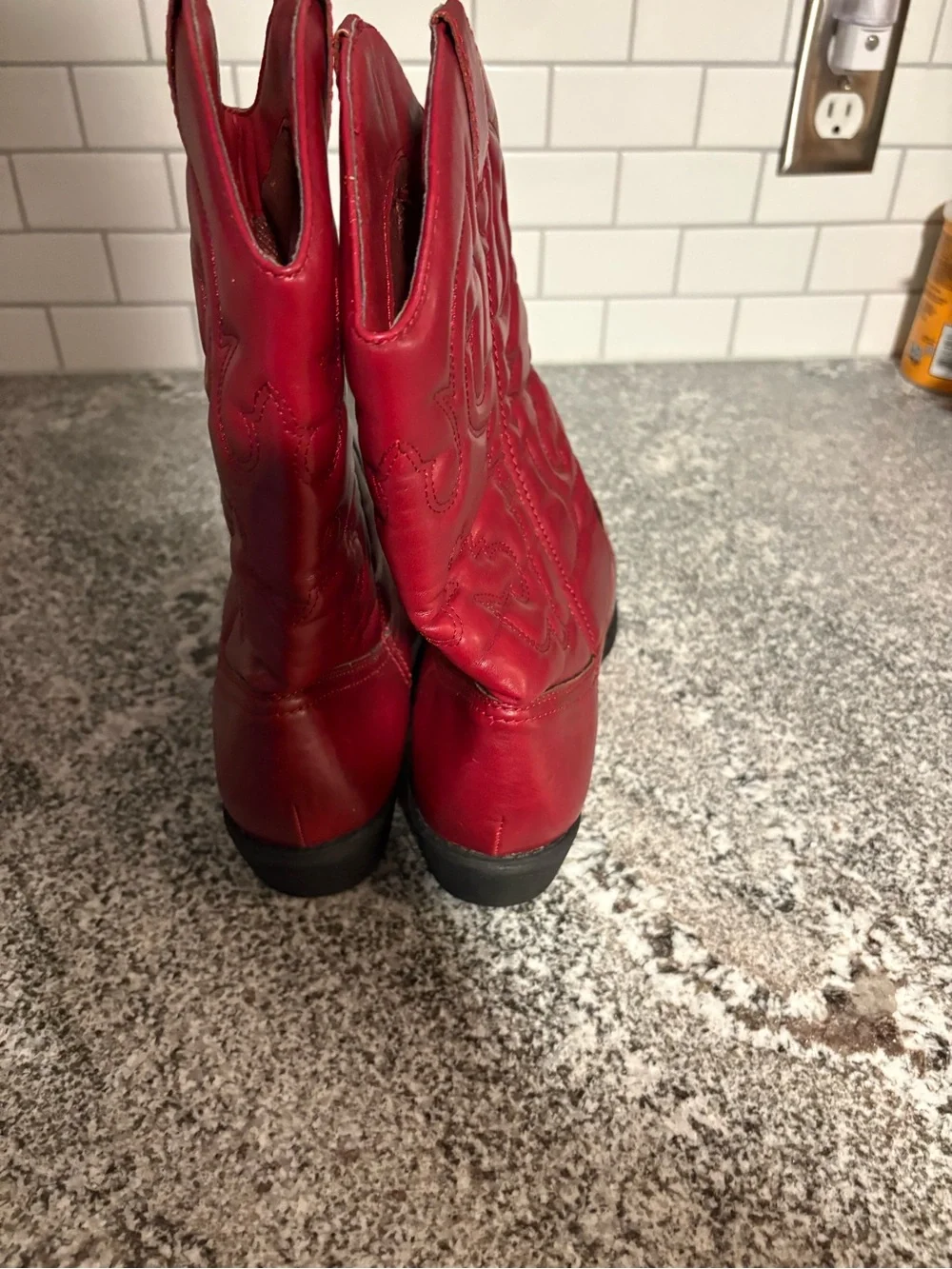 Red Rampage Cowboy Boots - Picture 8 of 9